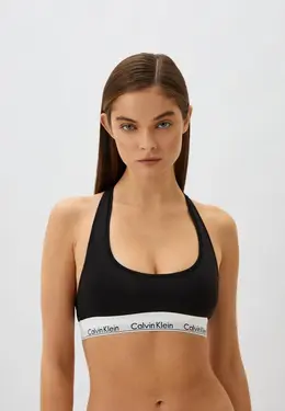 Calvin Klein Underwear: Чёрный бюстгальтер 