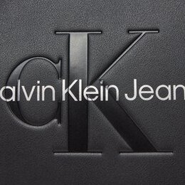 Calvin Klein Jeans: Чёрная сумка