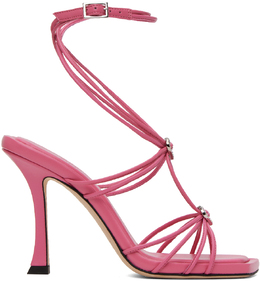 Jimmy Choo: Розовые босоножки Candy