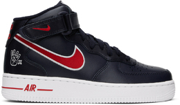 Nike: Синие кроссовки  Air Force 1