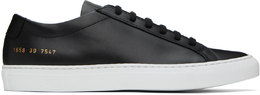 Common Projects: Чёрные кеды Original Achilles