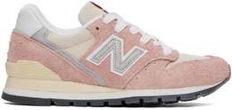 New Balance: Розовые кроссовки  996