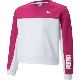 PUMA: Белый свитшот  Modern Sports