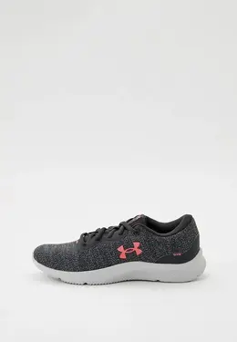 Under Armour: Серые кроссовки 