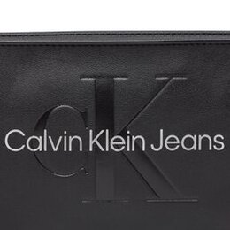 Calvin Klein Jeans: Чёрная сумка