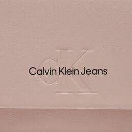 Calvin Klein Jeans: Розовая сумка