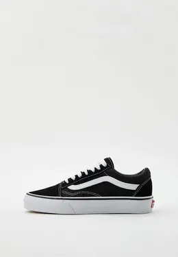 Vans: Чёрные кеды 