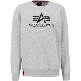 ALPHA INDUSTRIES: Серый свитшот