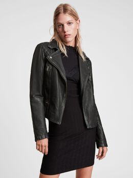 AllSaints: Кожаная куртка 