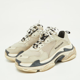 Balenciaga: Кроссовки Triple S