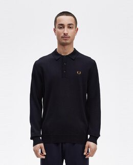 Fred Perry: Свитер с воротником 