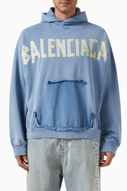 Balenciaga: Хлопковая толстовка