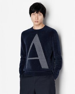 Armani Exchange: Длинный свитер