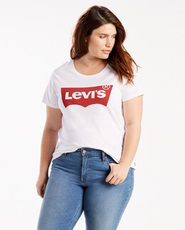 Levi's: Белая футболка 