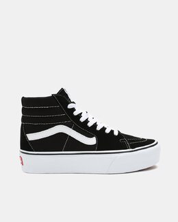 Vans: Чёрные кроссовки  Sk8-Hi