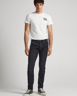 Pepe Jeans: Чёрные джинсы