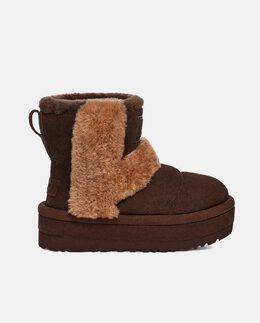 UGG: Коричневые ботинки