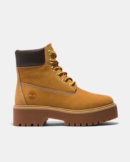 Timberland: Коричневые ботинки