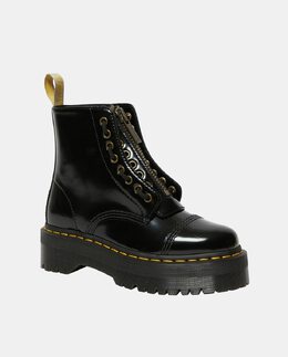 Dr. Martens: Чёрные ботинки 