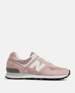 New Balance: Розовые кроссовки  576