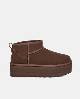 UGG: Коричневые угги  Ultra Mini