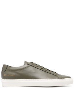 Common Projects: Зелёные кроссовки Original Achilles