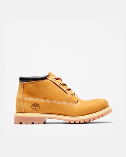 Timberland: Жёлтые сапоги