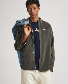 Pepe Jeans: Однотонная рубашка