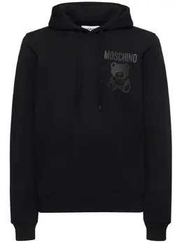 MOSCHINO: Толстовка  Teddy с принтом