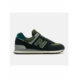 New Balance: Чёрные кроссовки 