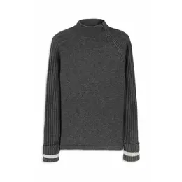 EMPORIO ARMANI: Серый свитер 