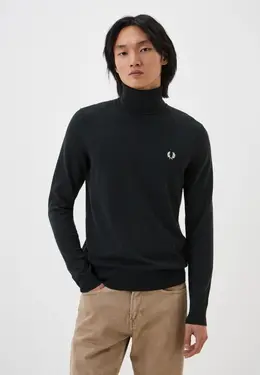 Fred Perry: Зелёный свитер 