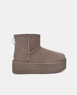 UGG: Серые угги  Classic Mini