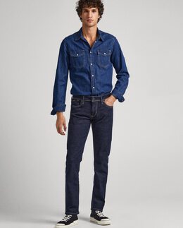 Pepe Jeans: Тёмные джинсы