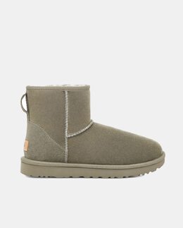 UGG: Зелёные угги Classic Mini II