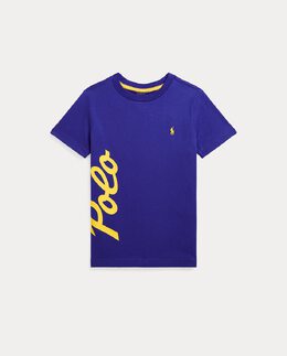 Polo Ralph Lauren: Синяя футболка