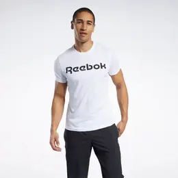 Reebok: Белая футболка 