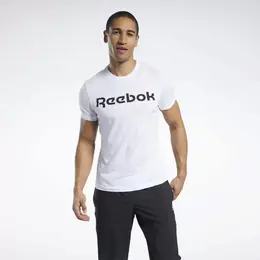 Reebok: Белая футболка 