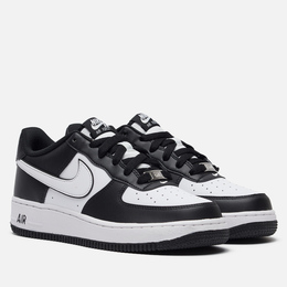 Nike: Чёрные кроссовки Air Force 1