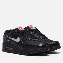 Nike: Чёрные кроссовки  Air Max 90