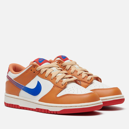 Nike: Оранжевые кроссовки Dunk Low