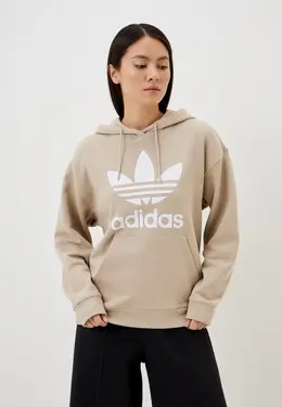 adidas Originals: Бежевая толстовка 