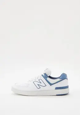 New Balance: Белые кеды 