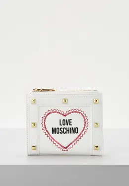 Love Moschino: Белый кошелёк