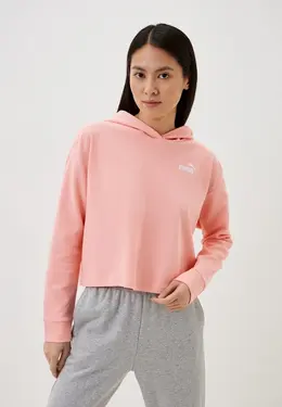 PUMA: Розовая толстовка 