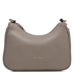 Valentino: Бежевая сумка 