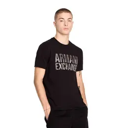 Armani Exchange: Чёрная футболка