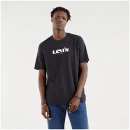 Levi's: Чёрная футболка