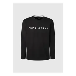 Pepe Jeans: Чёрный свитшот