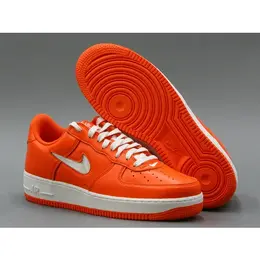 NIKE: Оранжевые кроссовки  Air Force 1 Low